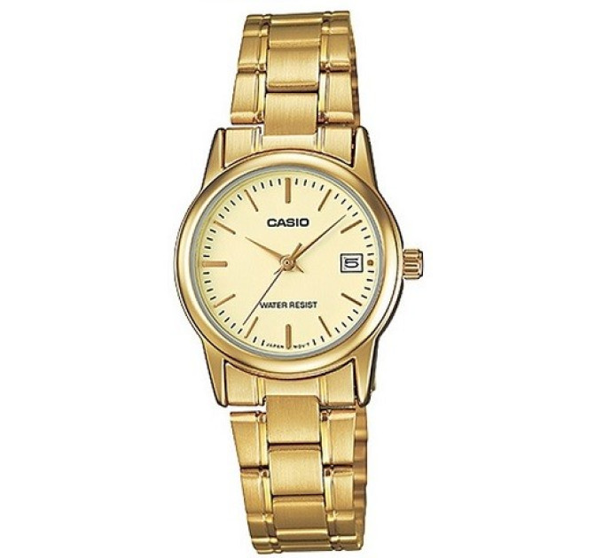 Купити ГОДИННИК CASIO LTP-V002G-9AUDF ⌚ Наручні годинники на fabrikachasov.com ⭐ Безкоштовна доставка по Україні від 3000 грн ✈ Гарантія ✔ 10.000 моделей. Знижки!