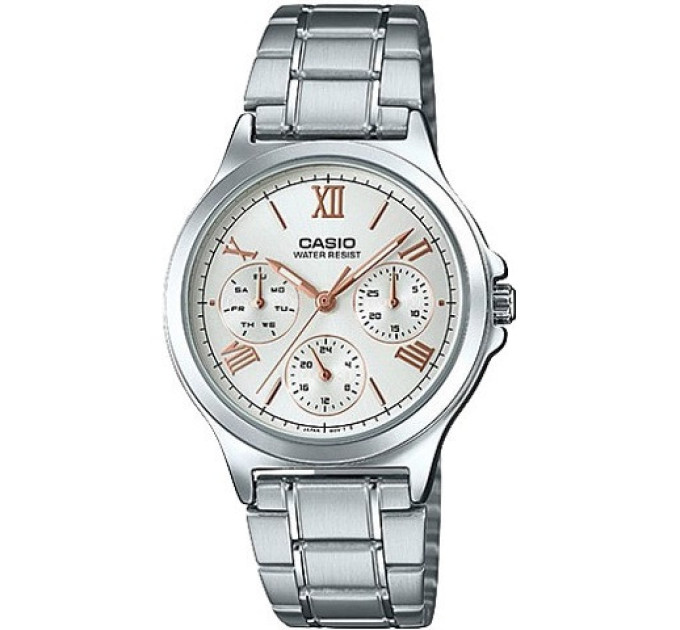 Купити ГОДИННИК CASIO LTP-V300D-7A2 ⌚ Наручні годинники на fabrikachasov.com ⭐ Безкоштовна доставка по Україні від 3000 грн ✈ Гарантія ✔ 10.000 моделей. Знижки!