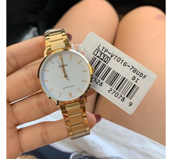 Купити ГОДИННИК CASIO LTP-VT01G-7B ⌚ Наручні годинники на fabrikachasov.com ⭐ Безкоштовна доставка по Україні від 3000 грн ✈ Гарантія ✔ 10.000 моделей. Знижки!
