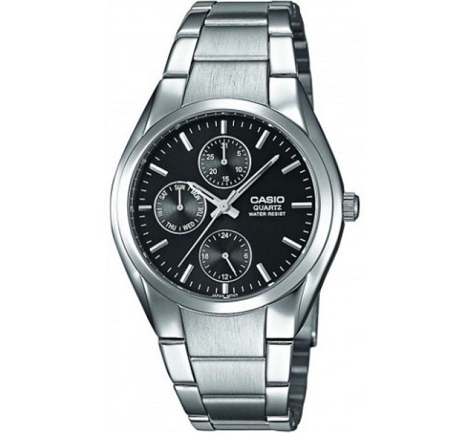 Купити ГОДИННИК CASIO MTP-1191A-1AEF ⌚ Наручні годинники на fabrikachasov.com ⭐ Безкоштовна доставка по Україні від 3000 грн ✈ Гарантія ✔ 10.000 моделей. Знижки!