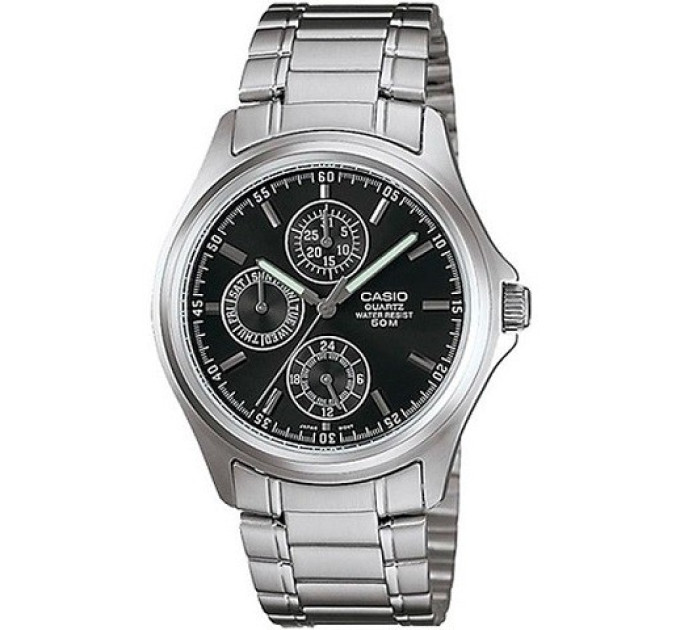 Купити ГОДИННИК CASIO MTP-1246D-1A ⌚ Наручні годинники на fabrikachasov.com ⭐ Безкоштовна доставка по Україні від 3000 грн ✈ Гарантія ✔ 10.000 моделей. Знижки!