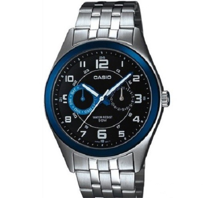 Купити ГОДИННИК CASIO MTP-1353D-1B1VDF ⌚ Наручні годинники на fabrikachasov.com ⭐ Безкоштовна доставка по Україні від 3000 грн ✈ Гарантія ✔ 10.000 моделей. Знижки!