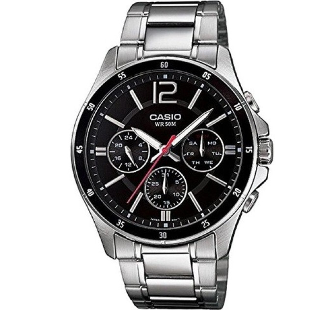 Купити ГОДИННИК CASIO MTP-1374D-1AVDF ⌚ Наручні годинники на fabrikachasov.com ⭐ Безкоштовна доставка по Україні від 3000 грн ✈ Гарантія ✔ 10.000 моделей. Знижки!