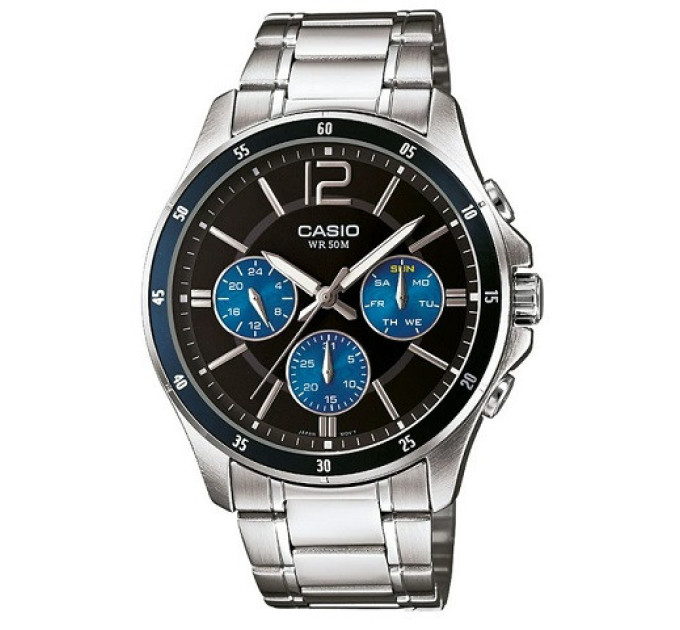 Купити ГОДИННИК CASIO MTP-1374D-2A ⌚ Наручні годинники на fabrikachasov.com ⭐ Безкоштовна доставка по Україні від 3000 грн ✈ Гарантія ✔ 10.000 моделей. Знижки!