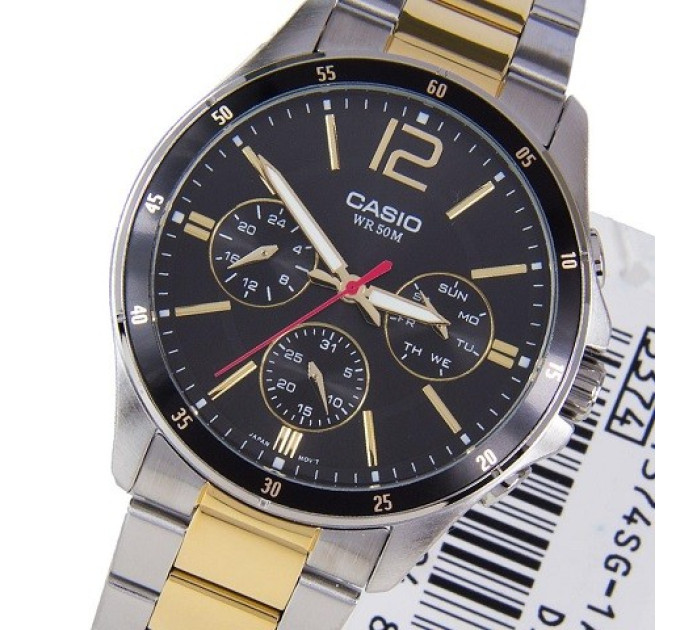 Купити ГОДИННИК CASIO MTP-1374SG-1AVDF ⌚ Наручні годинники на fabrikachasov.com ⭐ Безкоштовна доставка по Україні від 3000 грн ✈ Гарантія ✔ 10.000 моделей годинників кращих брендів!