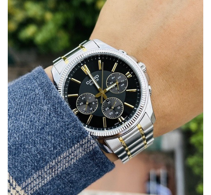 Купити ГОДИННИК CASIO MTP-1375SG-1A ⌚ Наручні годинники на fabrikachasov.com ⭐ Безкоштовна доставка по Україні від 3000 грн ✈ Гарантія ✔ 10.000 моделей. Знижки!