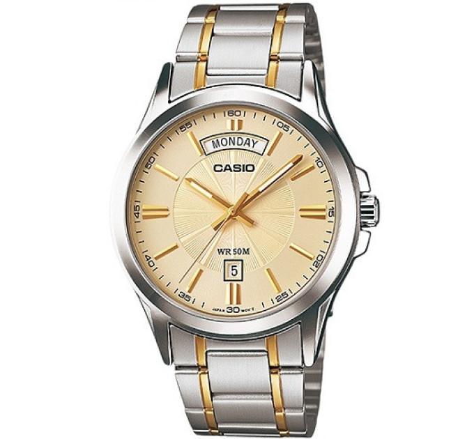 Купити ГОДИННИК CASIO MTP-1381G-9A ⌚ Наручні годинники на fabrikachasov.com ⭐ Безкоштовна доставка по Україні від 3000 грн ✈ Гарантія ✔ 10.000 моделей. Знижки!