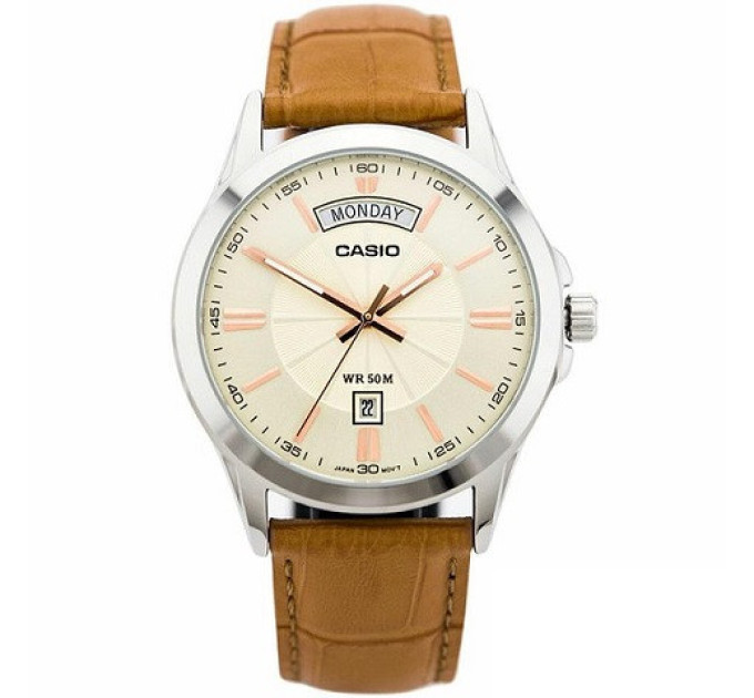Купити ГОДИННИК CASIO MTP-1381L-9A ⌚ Наручні годинники на fabrikachasov.com ⭐ Безкоштовна доставка по Україні від 3000 грн ✈ Гарантія ✔ 10.000 моделей. Знижки!