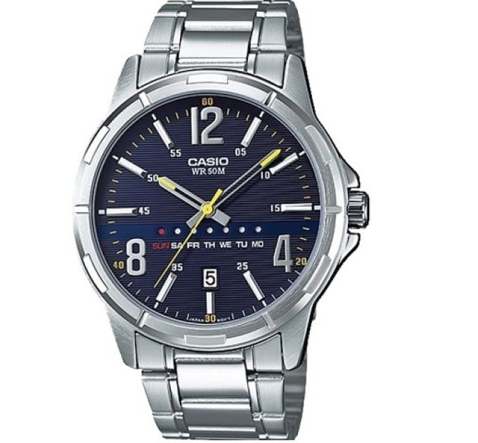 Купить Часы CASIO MTP-E106D-2AVDF ⌚ Наручные часы на fabrikachasov.com ⭐ Бесплатная доставка по Украине от 3000 грн ✈ Гарантия ✔ 10.000 моделей часов лучших брендов!
