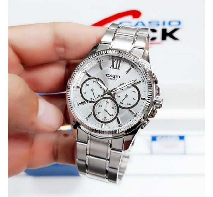 Купити ГОДИННИК CASIO MTP-E315D-7AVDF ⌚ Наручні годинники на fabrikachasov.com ⭐ Безкоштовна доставка по Україні від 3000 грн ✈ Гарантія ✔ 10.000 моделей годинників кращих брендів!