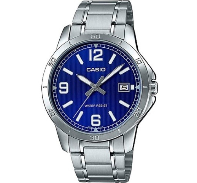 Купити ГОДИННИК CASIO MTP-V004D-2B ⌚ Наручні годинники на fabrikachasov.com ⭐ Безкоштовна доставка по Україні від 3000 грн ✈ Гарантія ✔ 10.000 моделей годинників кращих брендів!