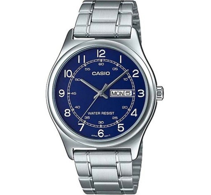 Купити ГОДИННИК CASIO MTP-V006D-2B ⌚ Наручні годинники на fabrikachasov.com ⭐ Безкоштовна доставка по Україні від 3000 грн ✈ Гарантія ✔ 10.000 моделей годинників кращих брендів!