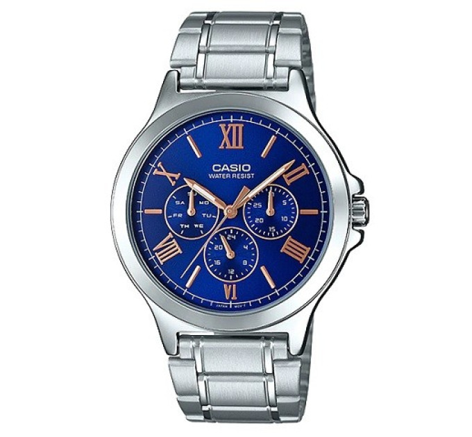 Купити ГОДИННИК CASIO MTP-V300D-2A ⌚ Наручні годинники на fabrikachasov.com ⭐ Безкоштовна доставка по Україні від 3000 грн ✈ Гарантія ✔ 10.000 моделей. Знижки!