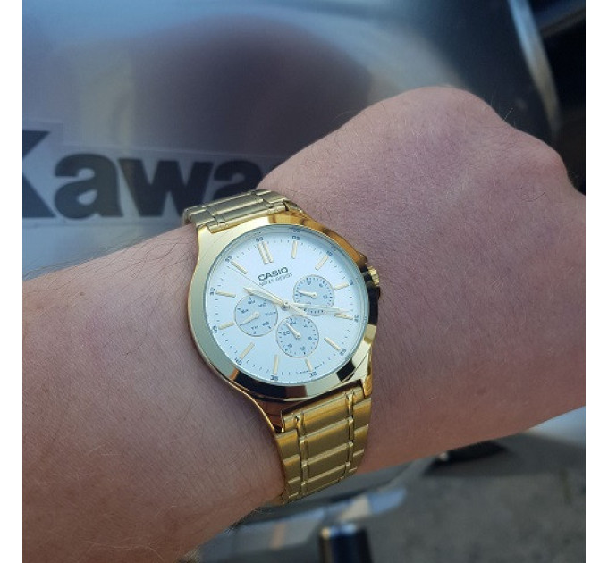 Купити ГОДИННИК CASIO MTP-V300G-7AUDF ⌚ Наручні годинники на fabrikachasov.com ⭐ Безкоштовна доставка по Україні від 3000 грн ✈ Гарантія ✔ 10.000 моделей. Знижки!