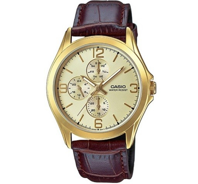 Купить Часы CASIO MTP-V301GL-9AUDF ⌚ Наручные часы на fabrikachasov.com ⭐ Бесплатная доставка по Украине от 3000 грн ✈ Гарантия ✔ 10.000 моделей. Скидки!