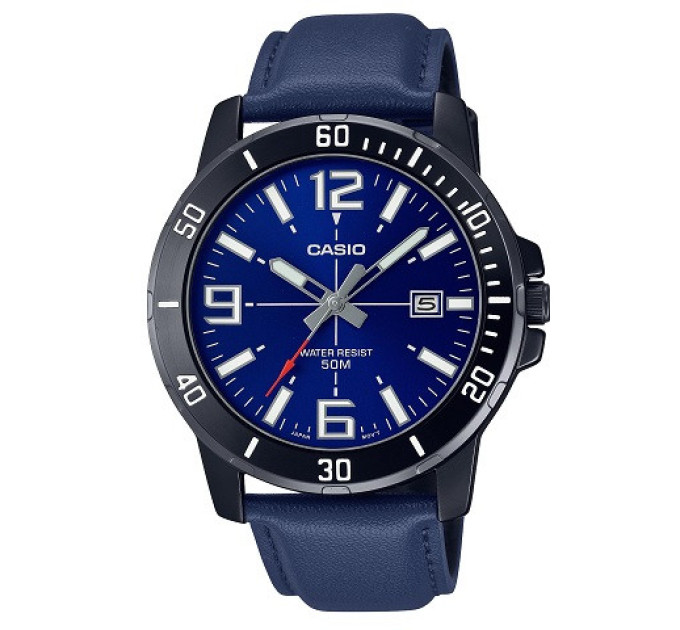 Купити ГОДИННИК CASIO MTP-VD01BL-2B ⌚ Наручні годинники на fabrikachasov.com ⭐ Безкоштовна доставка по Україні від 3000 грн ✈ Гарантія ✔ 10.000 моделей. Знижки!