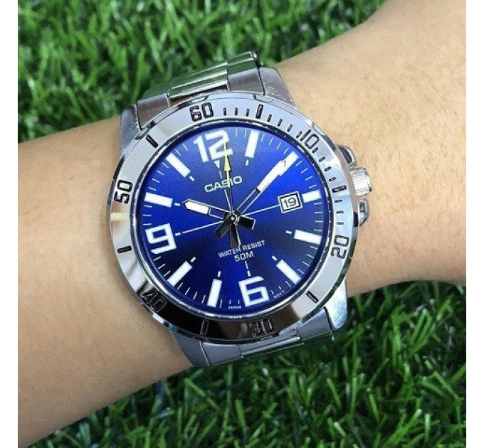 Купити ГОДИННИК CASIO MTP-VD01D-2BVUDF ⌚ Наручні годинники на fabrikachasov.com ⭐ Безкоштовна доставка по Україні від 3000 грн ✈ Гарантія ✔ 10.000 моделей годинників кращих брендів!