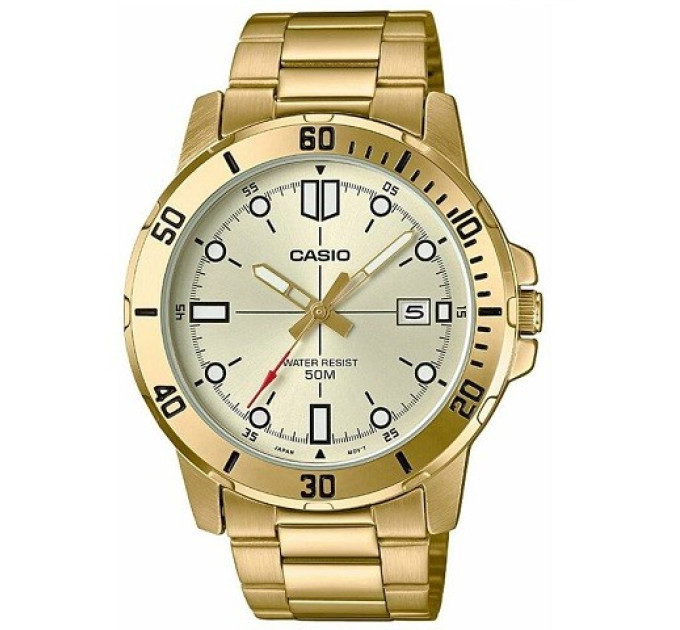 Купити ГОДИННИК CASIO MTP-VD01G-9EVUDF ⌚ Наручні годинники на fabrikachasov.com ⭐ Безкоштовна доставка по Україні від 3000 грн ✈ Гарантія ✔ 10.000 моделей годинників кращих брендів!