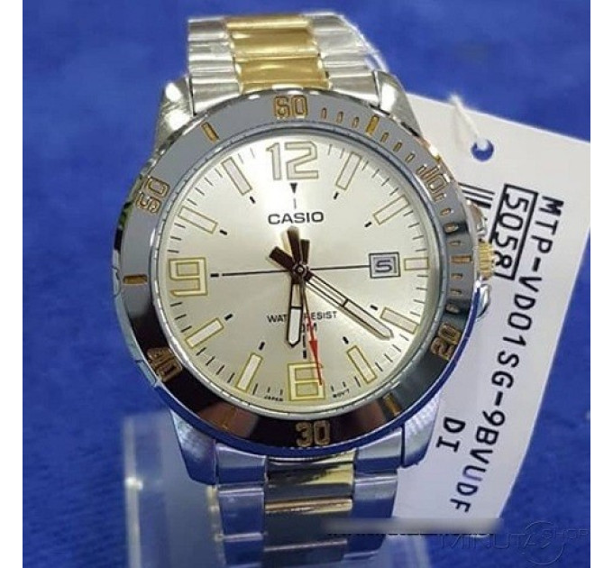 Купити ГОДИННИК CASIO MTP-VD01SG-9B ⌚ Наручні годинники на fabrikachasov.com ⭐ Безкоштовна доставка по Україні від 3000 грн ✈ Гарантія ✔ 10.000 моделей годинників кращих брендів!