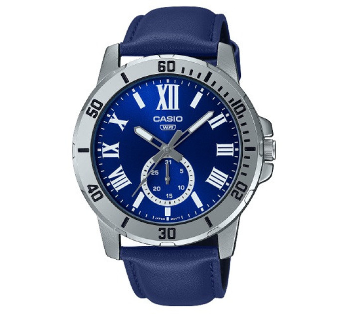 Купити ГОДИННИК CASIO MTP-VD200L-2BU ⌚ Наручні годинники на fabrikachasov.com ⭐ Безкоштовна доставка по Україні від 3000 грн ✈ Гарантія ✔ 10.000 моделей годинників кращих брендів!