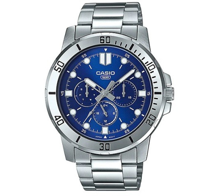 Купити ГОДИННИК CASIO MTP-VD300D-2E ⌚ Наручні годинники на fabrikachasov.com ⭐ Безкоштовна доставка по Україні від 3000 грн ✈ Гарантія ✔ 10.000 моделей. Знижки!