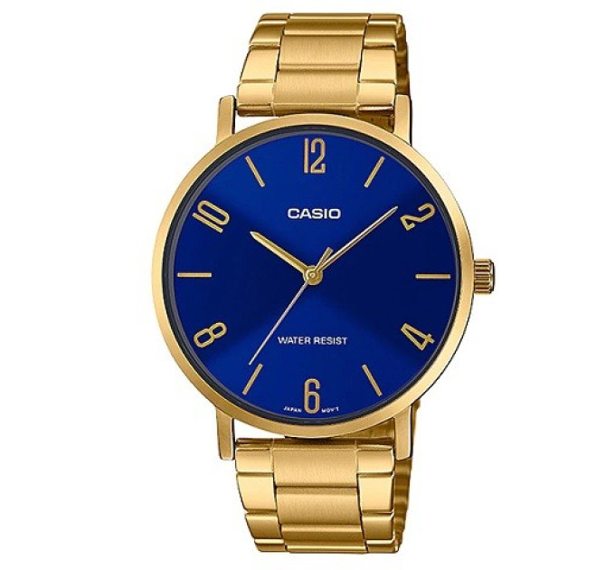 Купить Часы CASIO MTP-VT01G-2B2 ⌚ Наручные часы на fabrikachasov.com ⭐ Бесплатная доставка по Украине от 3000 грн ✈ Гарантия ✔ 10.000 моделей. Скидки!