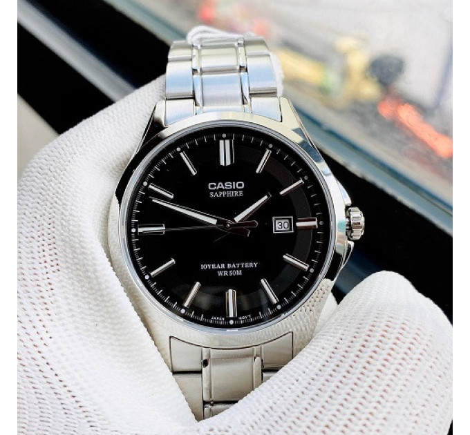 Купити ГОДИННИК CASIO MTS-100D-1AV ⌚ Наручні годинники на fabrikachasov.com ⭐ Безкоштовна доставка по Україні від 3000 грн ✈ Гарантія ✔ 10.000 моделей. Знижки!