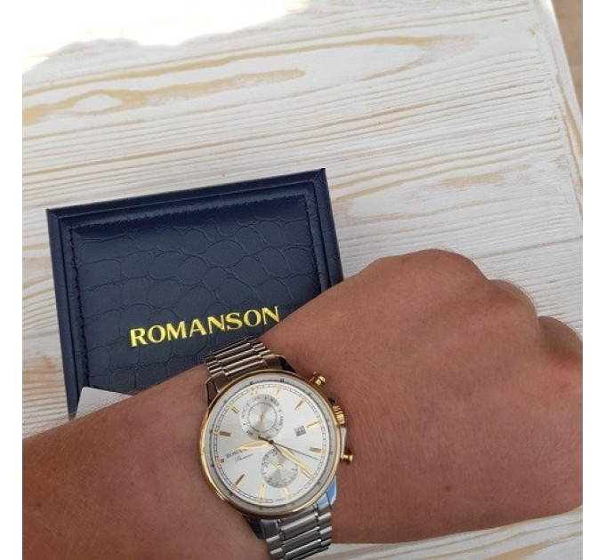 Купити ГОДИННИК ROMANSON PA3251FM1CAS1G ⌚ Наручні годинники на fabrikachasov.com ⭐ Безкоштовна доставка по Україні від 3000 грн ✈ Гарантія ✔ 10.000 моделей. Знижки!