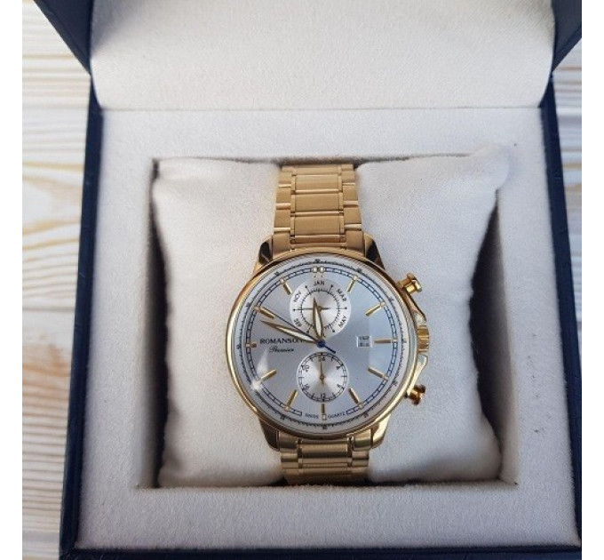 Купити ГОДИННИК ROMANSON PA3251FM1G ⌚ Наручні годинники на fabrikachasov.com ⭐ Безкоштовна доставка по Україні від 3000 грн ✈ Гарантія ✔ 10.000 моделей. Знижки!