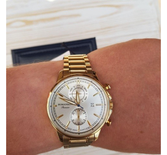 Купити ГОДИННИК ROMANSON PA3251FM1G ⌚ Наручні годинники на fabrikachasov.com ⭐ Безкоштовна доставка по Україні від 3000 грн ✈ Гарантія ✔ 10.000 моделей. Знижки!