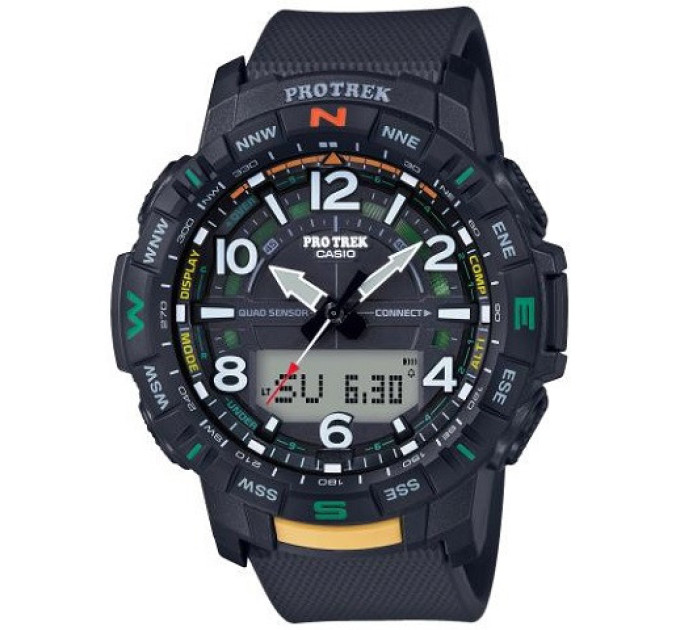 Купити ГОДИННИК CASIO PRT-B50-1ER ⌚ Наручні годинники на fabrikachasov.com ⭐ Безкоштовна доставка по Україні від 3000 грн ✈ Гарантія ✔ 10.000 моделей годинників кращих брендів!