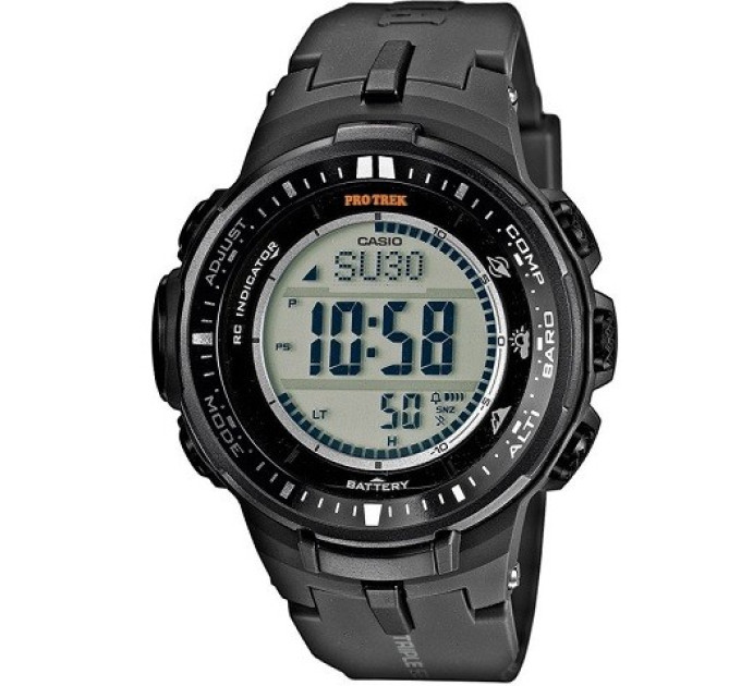 Купити ГОДИННИК CASIO PRW-3000-1ER ⌚ Наручні годинники на fabrikachasov.com ⭐ Безкоштовна доставка по Україні від 3000 грн ✈ Гарантія ✔ 10.000 моделей. Знижки!