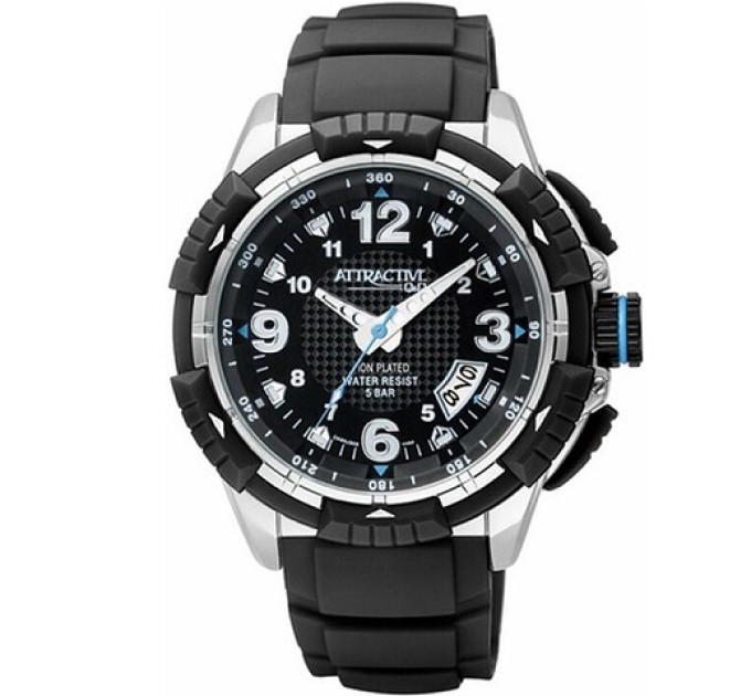 Купити ГОДИННИК Q&Q ATTRACTIVE DA60J305Y ⌚ Наручні годинники на fabrikachasov.com ⭐ Безкоштовна доставка по Україні від 3000 грн ✈ Гарантія ✔ 10.000 моделей. Знижки!
