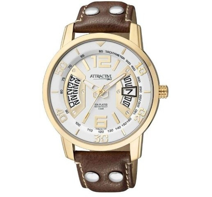 Купити ГОДИННИК Q&Q ATTRACTIVE DA68J104Y ⌚ Наручні годинники на fabrikachasov.com ⭐ Безкоштовна доставка по Україні від 3000 грн ✈ Гарантія ✔ 10.000 моделей. Знижки!