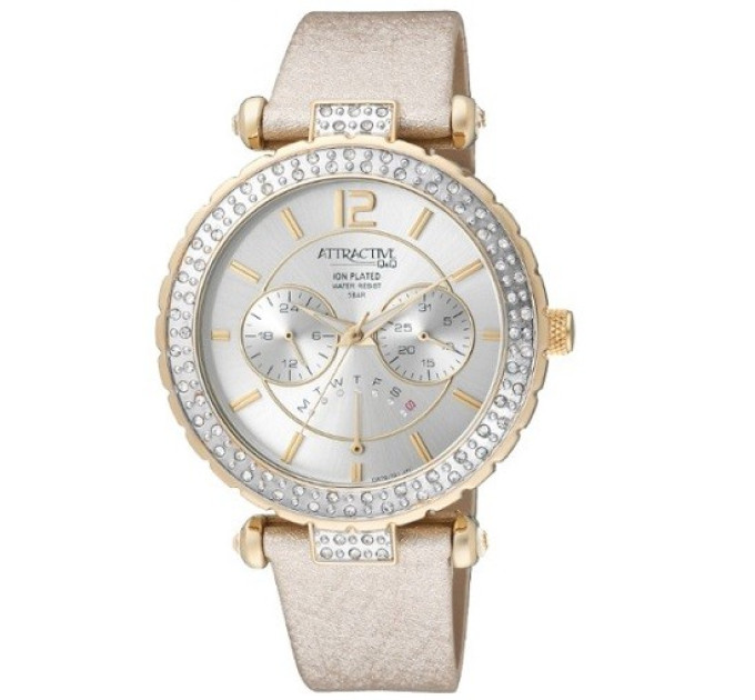 Купити ГОДИННИК Q&Q ATTRACTIVE DA79J101Y ⌚ Наручні годинники на fabrikachasov.com ⭐ Безкоштовна доставка по Україні від 3000 грн ✈ Гарантія ✔ 10.000 моделей годинників кращих брендів!