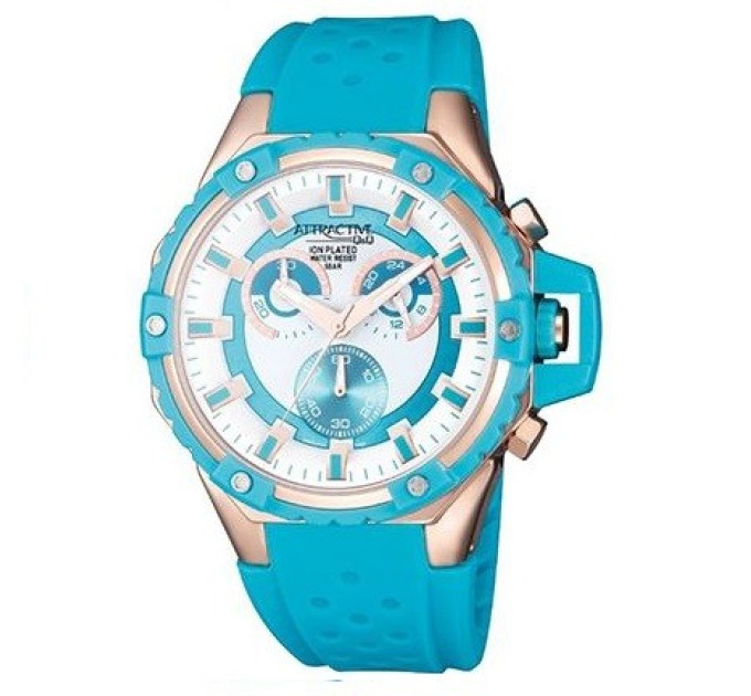 Купити ГОДИННИК Q&Q ATTRACTIVE DG02J101Y ⌚ Наручні годинники на fabrikachasov.com ⭐ Безкоштовна доставка по Україні від 3000 грн ✈ Гарантія ✔ 10.000 моделей годинників кращих брендів!