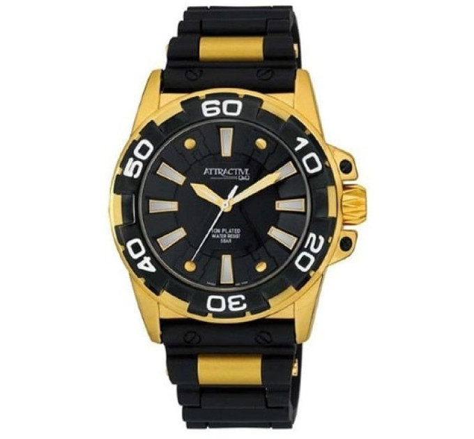 Купити ГОДИННИК Q&Q ATTRACTIVE DA32J522Y ⌚ Наручні годинники на fabrikachasov.com ⭐ Безкоштовна доставка по Україні від 3000 грн ✈ Гарантія ✔ 10.000 моделей. Знижки!