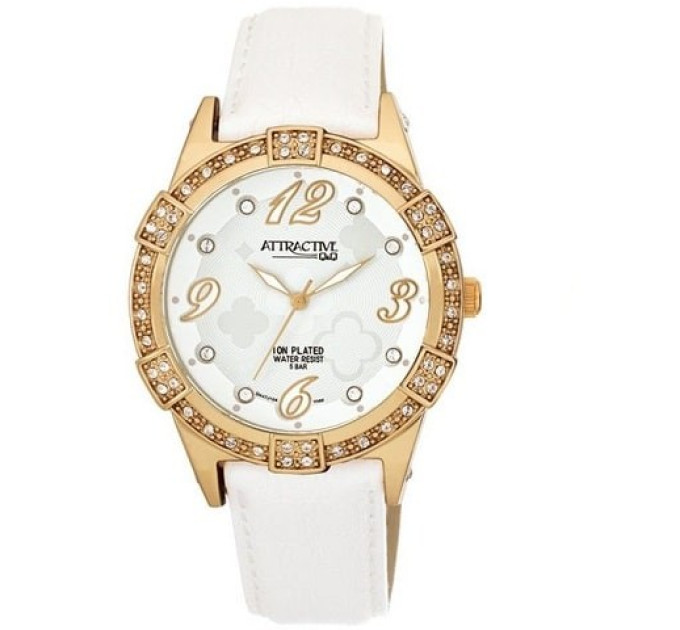 Купити ГОДИННИК Q&Q ATTRACTIVE DA47J104Y ⌚ Наручні годинники на fabrikachasov.com ⭐ Безкоштовна доставка по Україні від 3000 грн ✈ Гарантія ✔ 10.000 моделей. Знижки!
