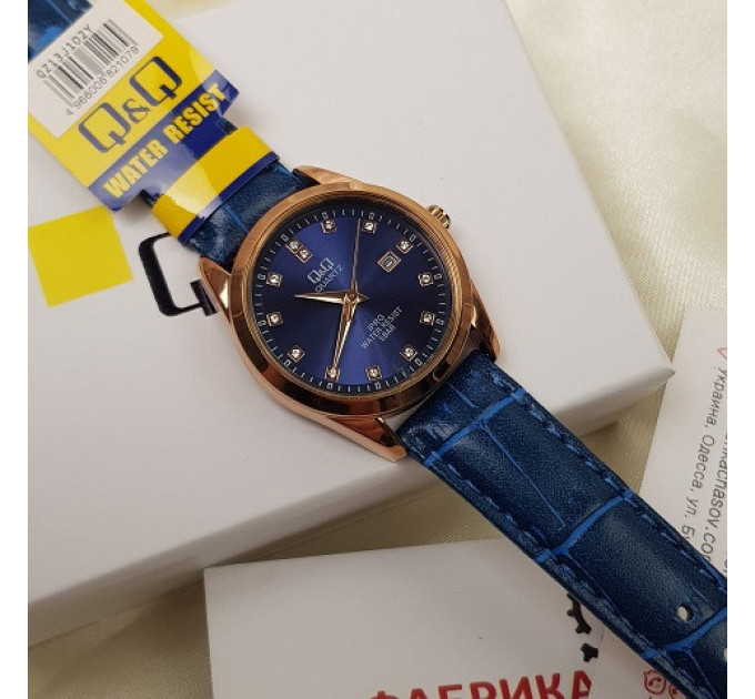 Купити ГОДИННИК Q&Q QZ13J102Y ⌚ Наручні годинники на fabrikachasov.com ⭐ Безкоштовна доставка по Україні від 3000 грн ✈ Гарантія ✔ 10.000 моделей. Знижки!