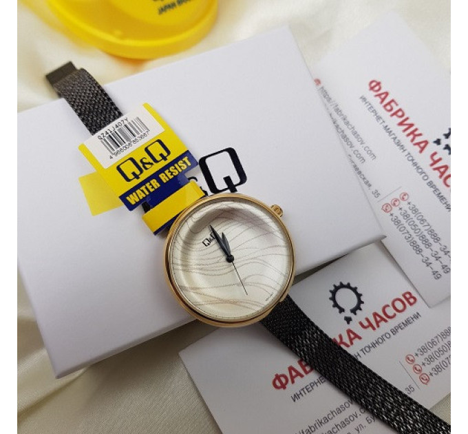 Купити ГОДИННИК Q&Q QZ41J407Y ⌚ Наручні годинники на fabrikachasov.com ⭐ Безкоштовна доставка по Україні від 3000 грн ✈ Гарантія ✔ 10.000 моделей. Знижки!