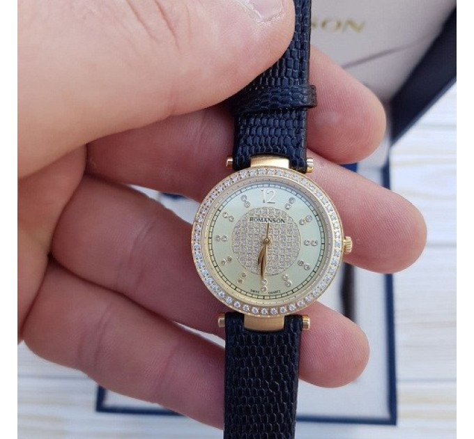 Купити ГОДИННИК ROMANSON RL6A03QLBGA8R1 ⌚ Наручні годинники на fabrikachasov.com ⭐ Безкоштовна доставка по Україні від 3000 грн ✈ Гарантія ✔ 10.000 моделей. Знижки!