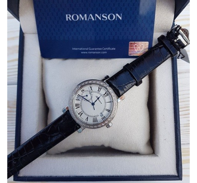 Купити ГОДИННИК ROMANSON RL6A19QLBWASI2 ⌚ Наручні годинники на fabrikachasov.com ⭐ Безкоштовна доставка по Україні від 3000 грн ✈ Гарантія ✔ 10.000 моделей годинників кращих брендів!
