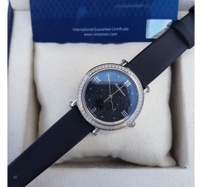 Купити ГОДИННИК ROMANSON RL6A27QLBWA3R1 ⌚ Наручні годинники на fabrikachasov.com ⭐ Безкоштовна доставка по Україні від 3000 грн ✈ Гарантія ✔ 10.000 моделей годинників кращих брендів!