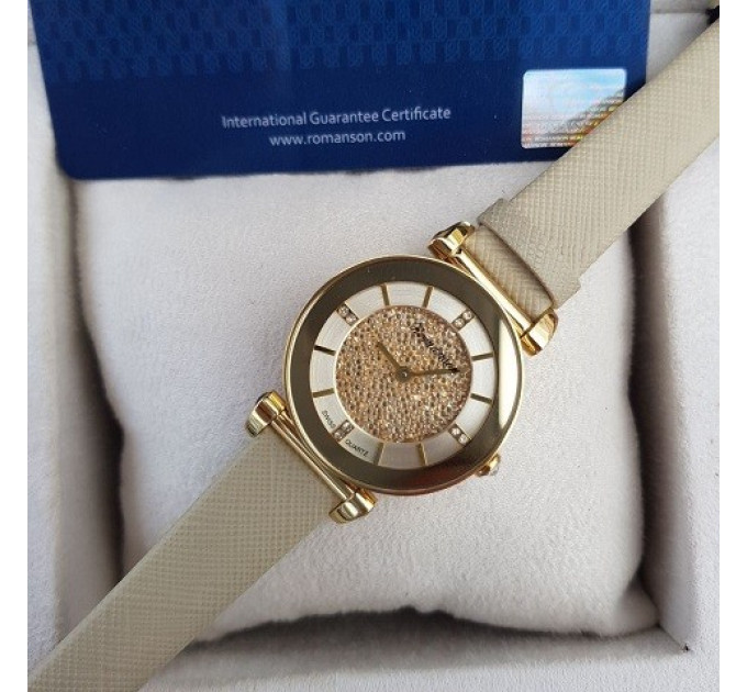 Купити ГОДИННИК ROMANSON RL6A29LLIGA8R1 ⌚ Наручні годинники на fabrikachasov.com ⭐ Безкоштовна доставка по Україні від 3000 грн ✈ Гарантія ✔ 10.000 моделей. Знижки!