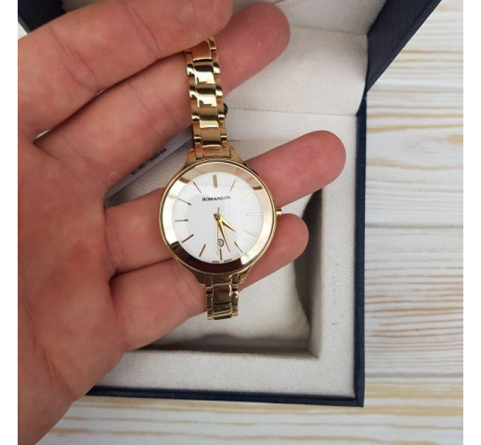 Купити ГОДИННИК ROMANSON RM4208LL1G ⌚ Наручні годинники на fabrikachasov.com ⭐ Безкоштовна доставка по Україні від 3000 грн ✈ Гарантія ✔ 10.000 моделей годинників кращих брендів!