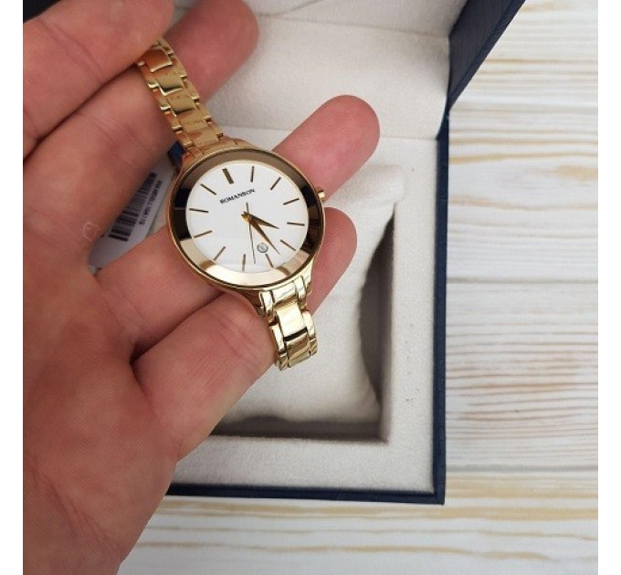 Купити ГОДИННИК ROMANSON RM4208LL1G ⌚ Наручні годинники на fabrikachasov.com ⭐ Безкоштовна доставка по Україні від 3000 грн ✈ Гарантія ✔ 10.000 моделей годинників кращих брендів!