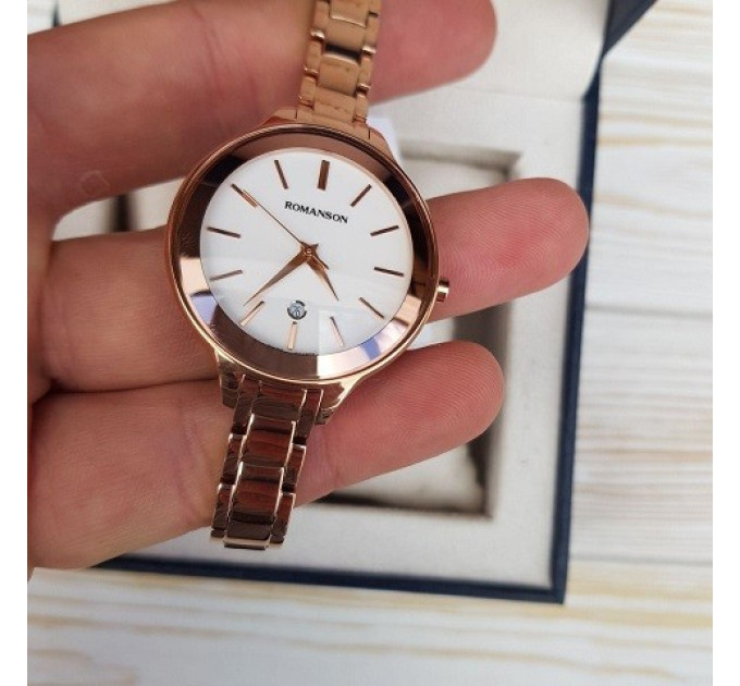 Купити ГОДИННИК ROMANSON RM4208LL1R ⌚ Наручні годинники на fabrikachasov.com ⭐ Безкоштовна доставка по Україні від 3000 грн ✈ Гарантія ✔ 10.000 моделей годинників кращих брендів!