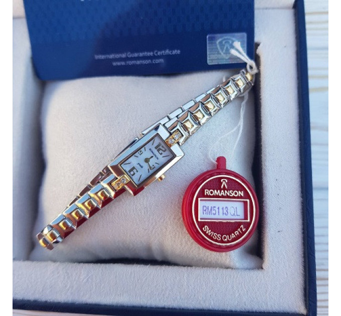 Купити ГОДИННИК ROMANSON RM5113QL ⌚ Наручні годинники на fabrikachasov.com ⭐ Безкоштовна доставка по Україні від 3000 грн ✈ Гарантія ✔ 10.000 моделей. Знижки!