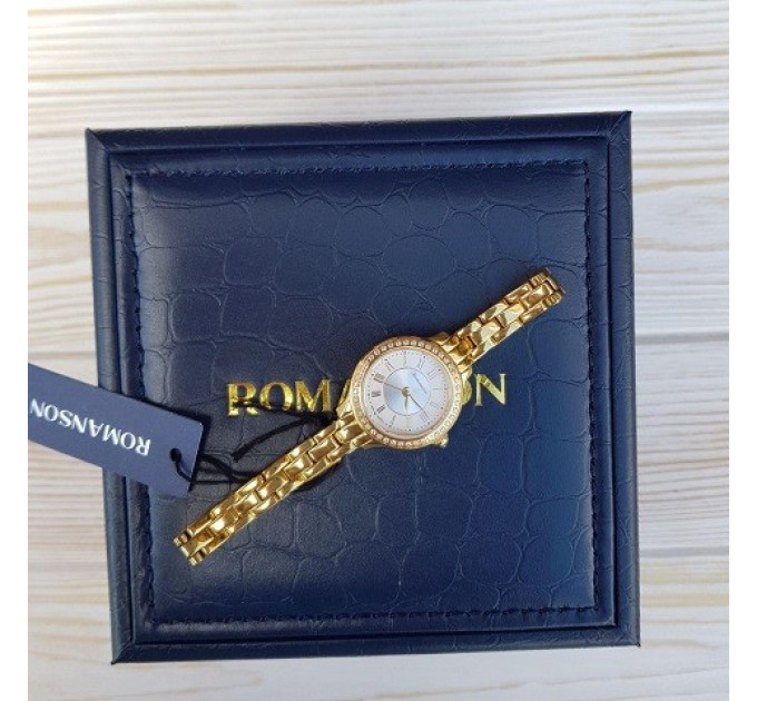 Купити ГОДИННИК ROMANSON RM6A31QLG ⌚ Наручні годинники на fabrikachasov.com ⭐ Безкоштовна доставка по Україні від 3000 грн ✈ Гарантія ✔ 10.000 моделей годинників кращих брендів!