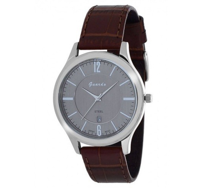 Купити ГОДИННИК GUARDO PREMIUM S00989-3 ⌚ Наручні годинники на fabrikachasov.com ⭐ Безкоштовна доставка по Україні від 3000 грн ✈ Гарантія ✔ 10.000 моделей годинників кращих брендів!